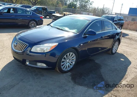 2011 Buick Regal Cxl Oshawa z USA, uszkodzony, nr VIN 2G4GR5EC7B9205551